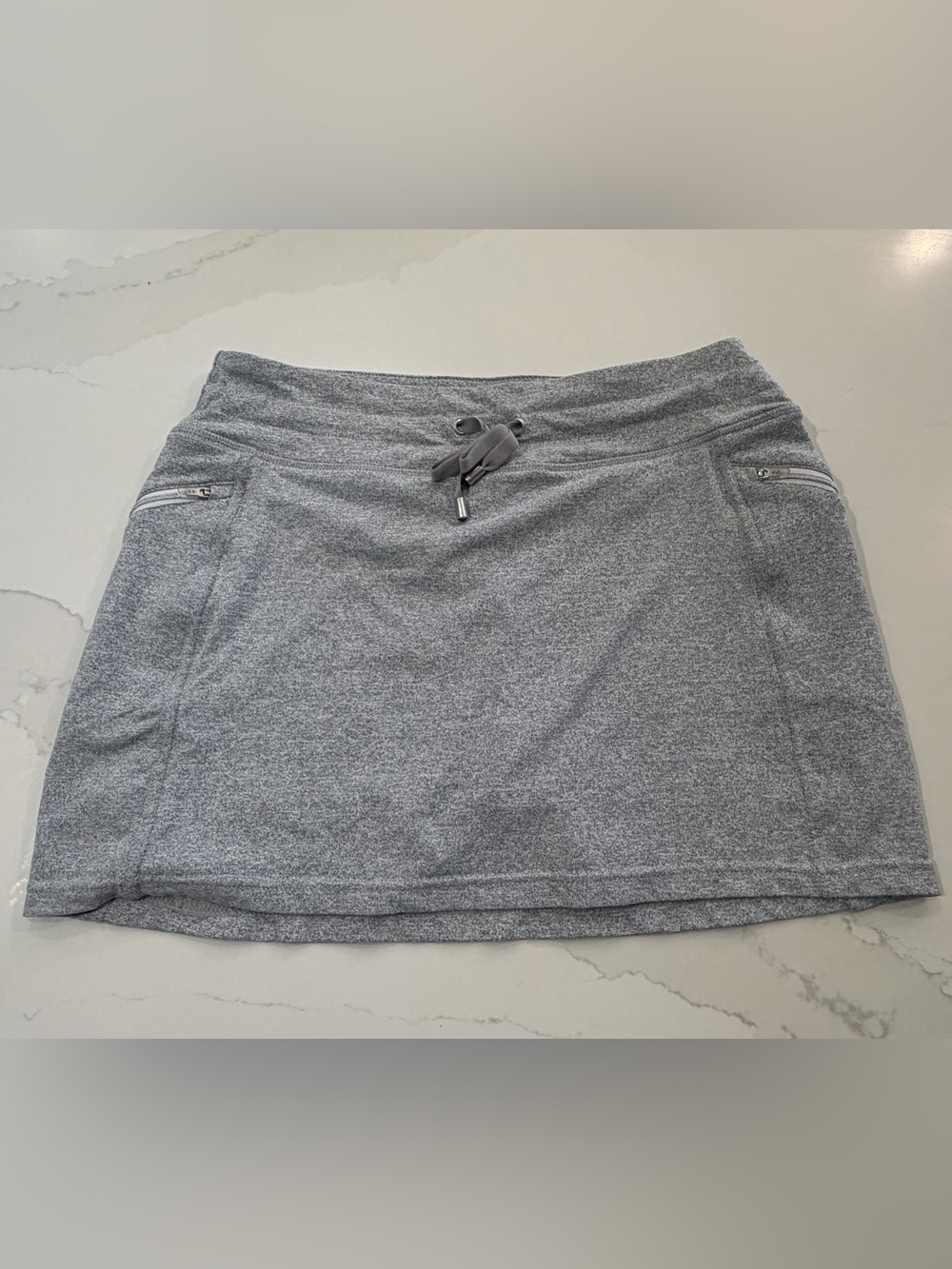 Kyodan Women’s Gray Athletic Skort Built-In Shorts Size Small